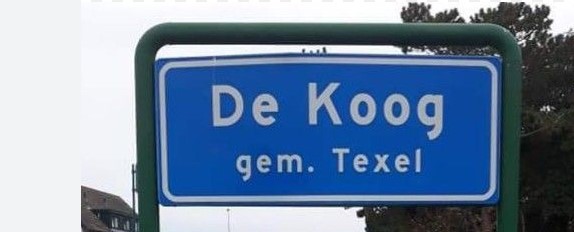 De koog bord